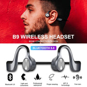 Wireless Headphones Bone Conduction Bluetooth BT 5.0 Noise Reduction HD Sound Quality