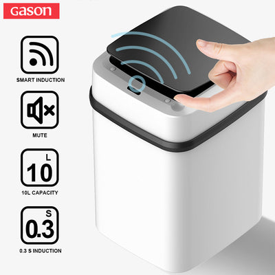 Intelligent Automatic Touchless Motion Sensor Trash  Eco-friendly
