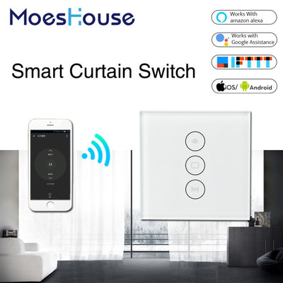 WiFi Smart Switch Roller Curtain Blind  Shutter Works with Alexa and Google Home
