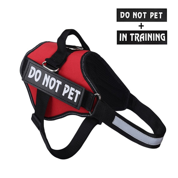 Dog Harness Reflective Breathable Adjustable Durable and Safe