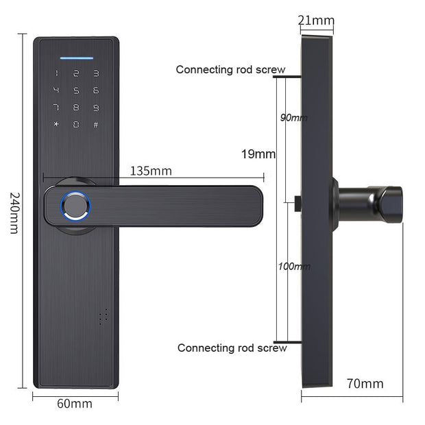 Smart WiFi Electronic Door Lock