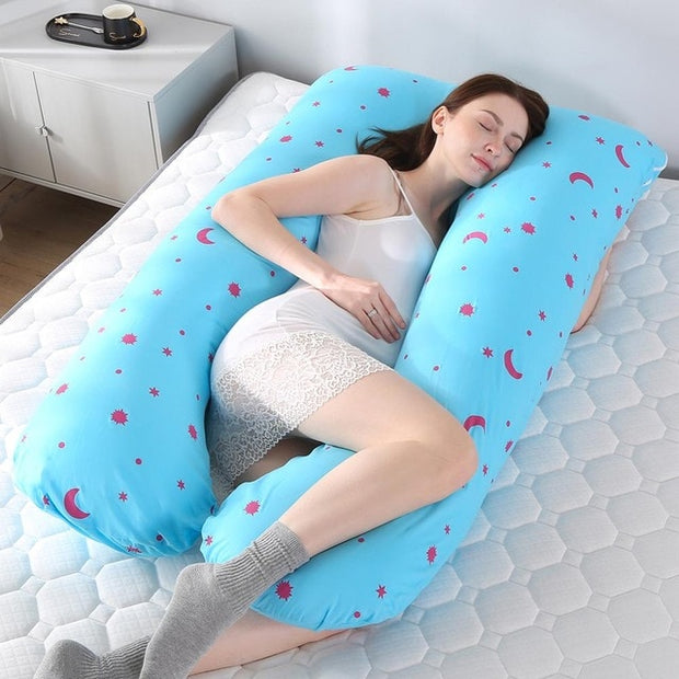 U shape Maternity Pillows Pregnancy Body Pillow Pregnant Women Side Sleepers Bedding Pillows Dropshipping