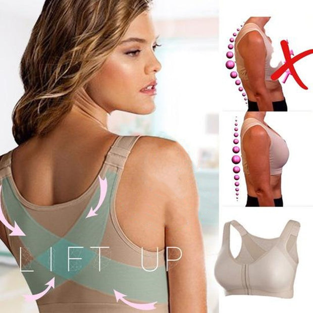 Posture Corrector Lift Up Bra Women Breathable Shockproof Sports Support