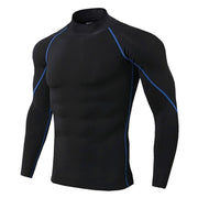 Men Fitness Thight Long Sleeve Compression T-shirt
