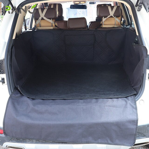 Car Waterproof Pet Carrier Rear Back Seat Mat Protector Seat Cover