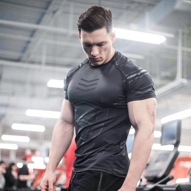 Bodybuilding Workout Compression T-shirt
