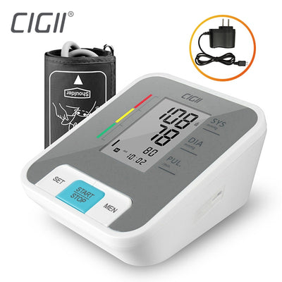 LCD Portable Pulse measurement tool Upper Arm Blood Pressure Monitor
