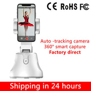Auto Face Tracking Object 360 infinite roation