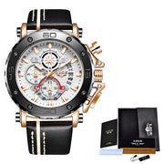Mens Watches Luxury Fashion Military Quartz Watch