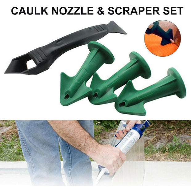 Caulk Nozzles Tools Kit Cordless Gun