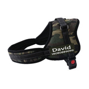 Adventure Dogs Personalized Multi-Purpose Vest Harness Durable and Strong All Sizes Available