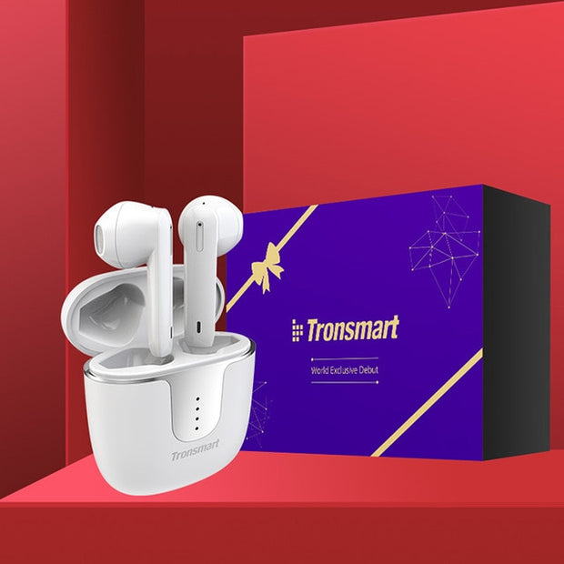 Best Earbuds Bluetooth 5.0 Noise Cancellation with 4 Microphones,24H Playtime