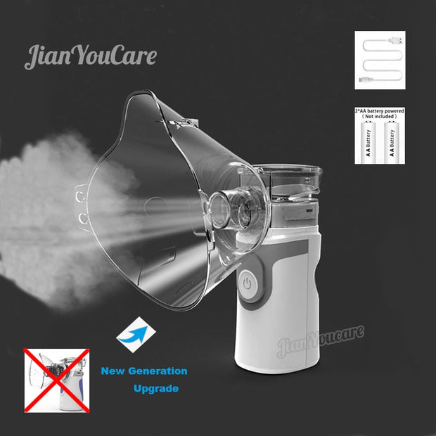 Mini portable autoclean Inhale Nebulizer