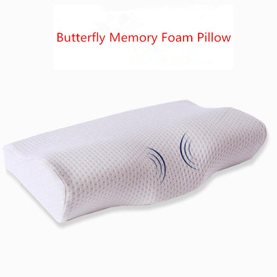 Neck Pillow Slow Rebound Memory Foam Pillow Cervical Health Care Pain Release