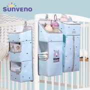 Crib Hanging Storage Organizer for Baby Essentials Bedding Set Diaper Storage Bag