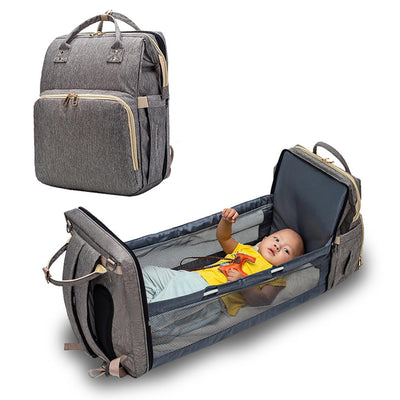 Baby Diaper Bag Bed Multi-purpose Travel Storage Bag- Free Fast Shipping