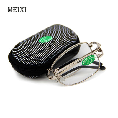Foldable Glasses Case with Belt Clip